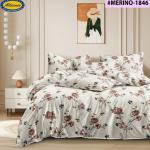Merino 1846 Queen Size Bedsheet Set with 2 Pillow Cover