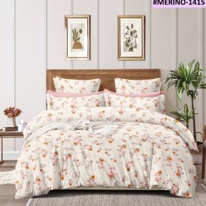 Merino 1415 Queen Size Bedsheet Set with 2 Pillow Cover