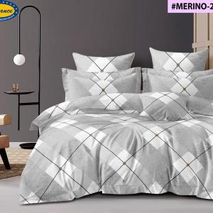 Merino 2091 Queen Size Bedsheet Set with 2 Pillow Cover