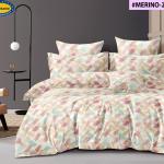 Merino 2092 Queen Size Bedsheet Set with 2 Pillow Cover
