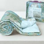 Forever Green & Grey  4 piece of Comforter Set(1 Bedsheet,2 pillow cover,1 comforter)