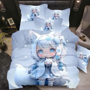 Kids Digital 7D Bedsheet Set - Baby Girl Design