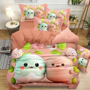 Kids Digital 7D Bedsheet Set - Miniature Design