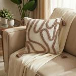 Hand - Stitched Cushion Covers (Size 12*12 inch)- Set of 2 pieces