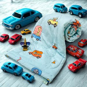 Teens Kids Bed Comforter – Cute Cars