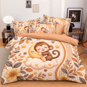 FAUNARA King Size Premium Bedsheet Set