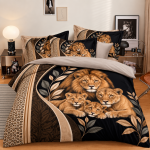 WILDBLOOM King Size Premium Bedsheet Set