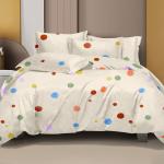 ROSIE – Kids Bedsheet Rainbow Dots with 2 Pillow Covers 🌈