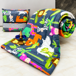 Teens Kids Bed Comforter – Wild Dinosaur