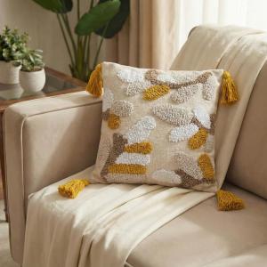 Hand - Stitched Cushion Covers (Size 12*12 inch)- Set of 2 pieces