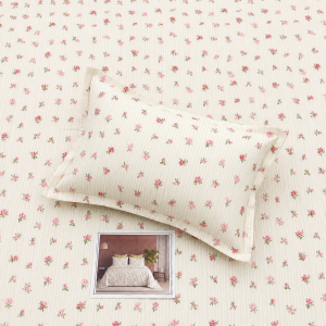 Pluto King  Rose Petal Charm JUMBO KING BEDSHEET SET with Two Set Pillow Covers