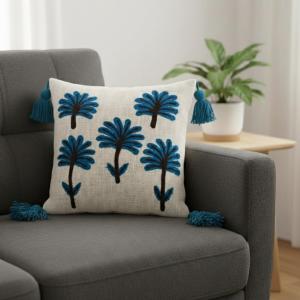 Hand - Stitched Cushion Covers (Size 12*12 inch)- Set of 2 pieces