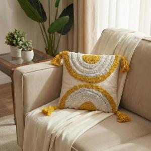 Hand - Stitched Cushion Covers (Size 12*12 inch)- Set of 2 pieces
