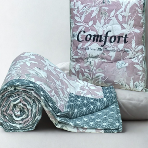 Comfort - Ultrasonic Double Bed AC Comforter-Brown Shade