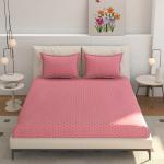 Zircon King Elastic Fitted Bedsheet Petal Mist
