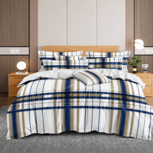 ROSEMARRY KING Bedsheet Set – Imperial Grid