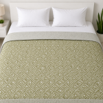 Blessings – Coral Bloom Floral ultrasonic double bed comforter